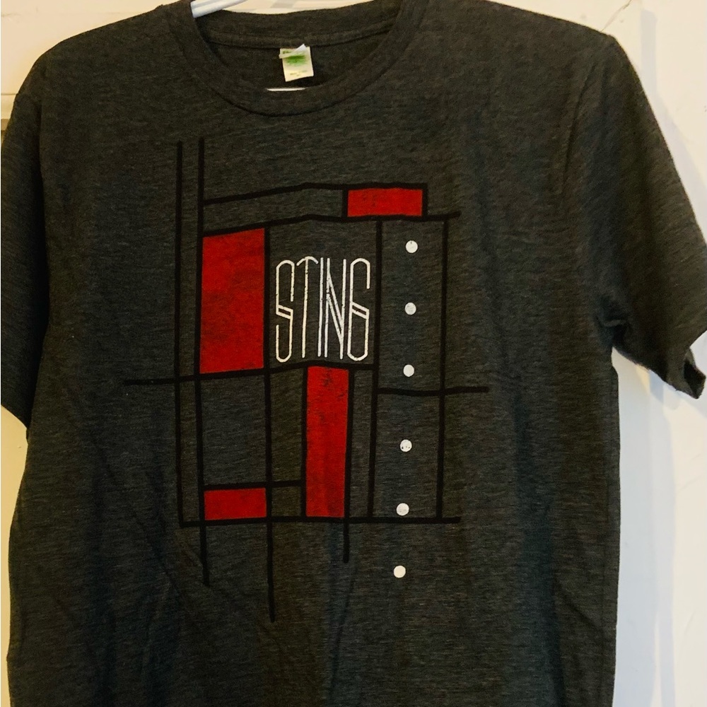 STING Back To Bass Tour 2013 The Police T Shirt Size - Medium